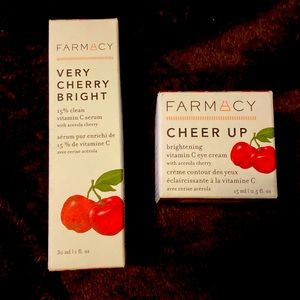 Farmacy very Cherry serum and eye cream set